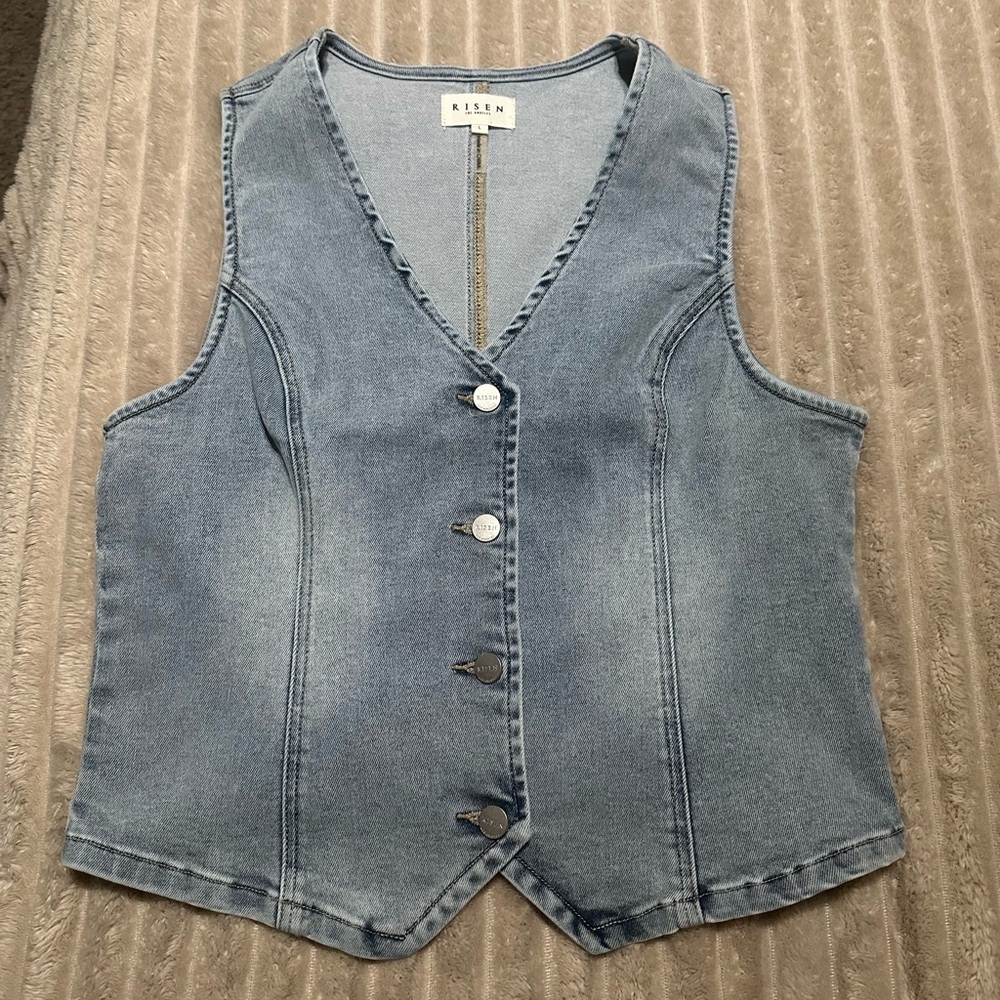 Risen Denim Vest